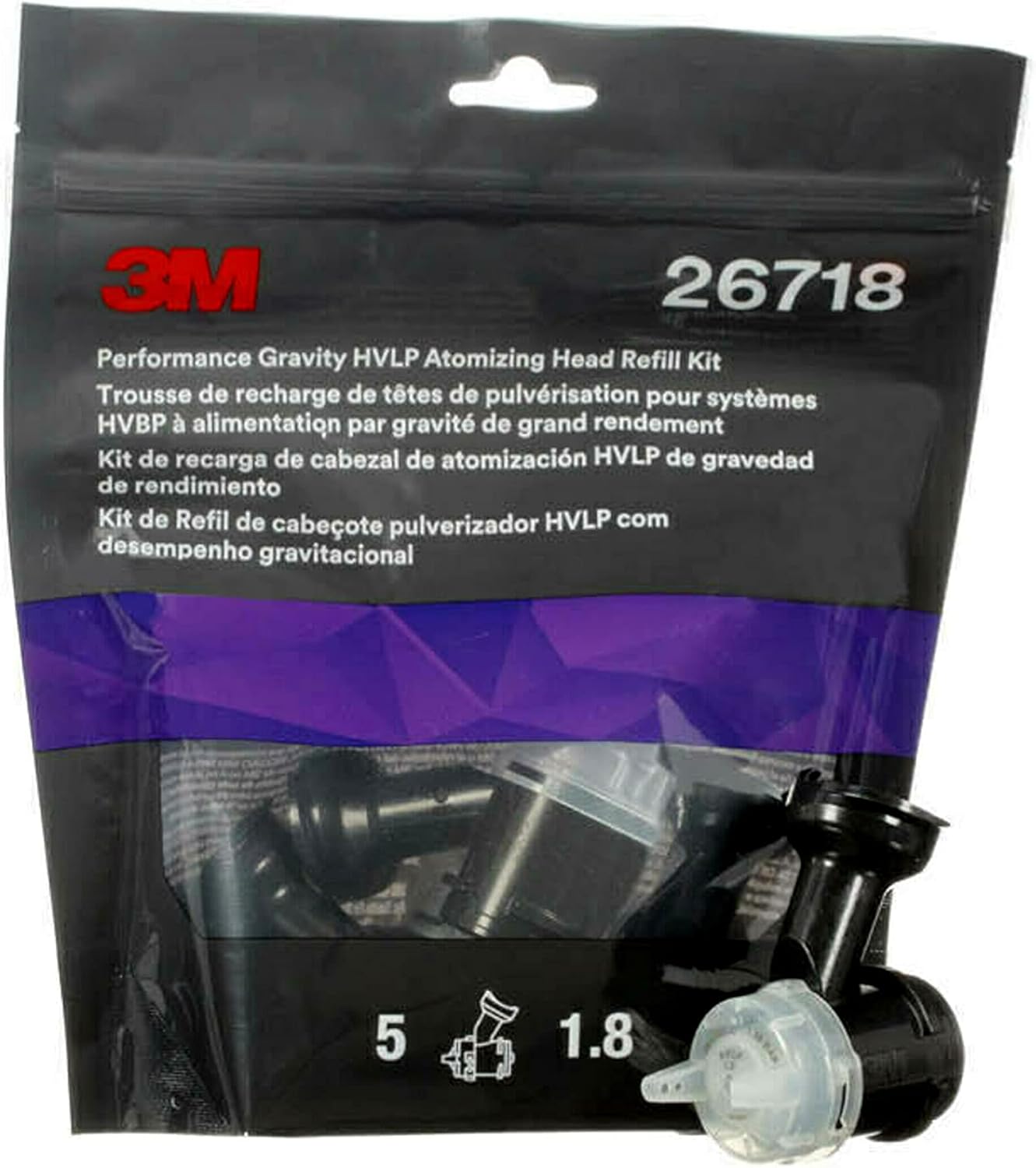 Clear Head Refill, PK5