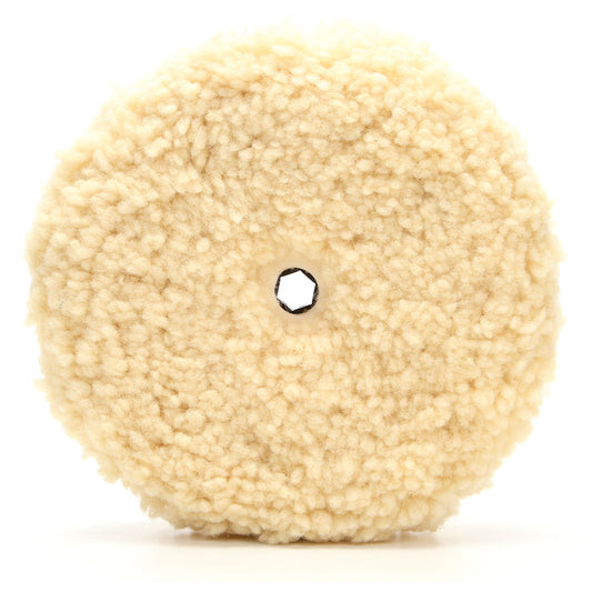 3M Perfect-It Wool Compounding Pad, 05753 - 8", Double Sided, Quick Connect