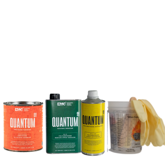 Varnish Kit Spray Up to 150sqft