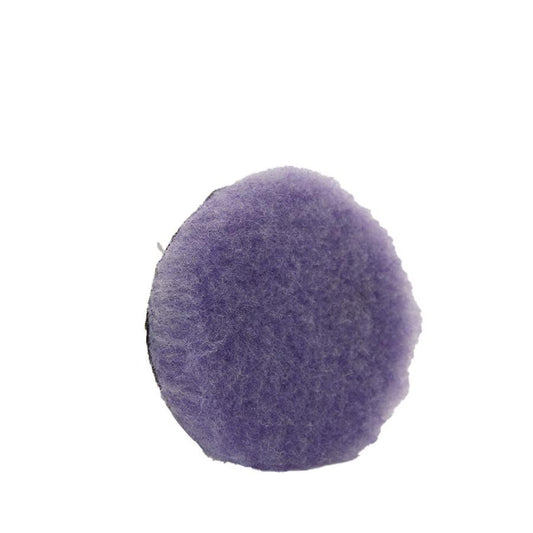 Lake Country Purple Foamed Wool Pad - 3"
