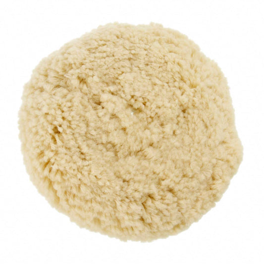 8" 100% Wool Polishing & Buffing Pad Double Sided - Wool Buffing Pad for Automotive, Marine, Truck, RV & Compound Cutting