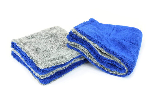Autofiber Amphibian Drying Towel Blue and Gray - 8" x 8" 3 pack