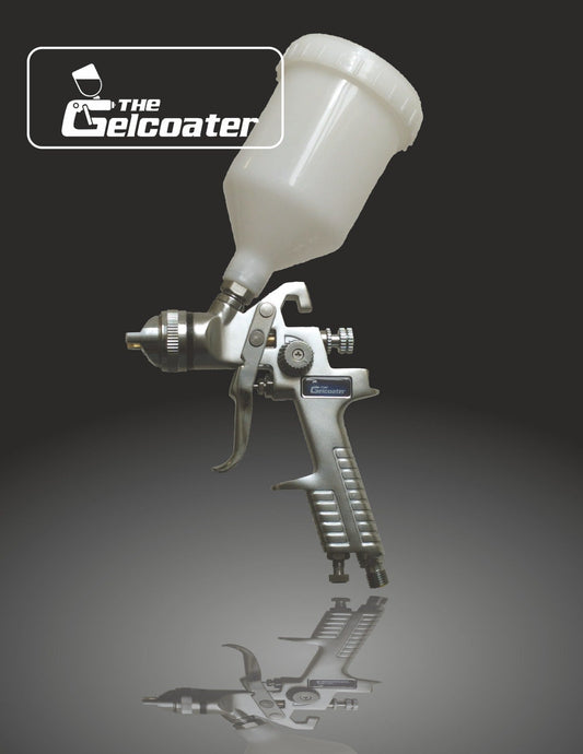 G-Two-Five (G2.5) HVLP Gelcoat & Resin Spray Gun with 1.4mm to 2.5mm N