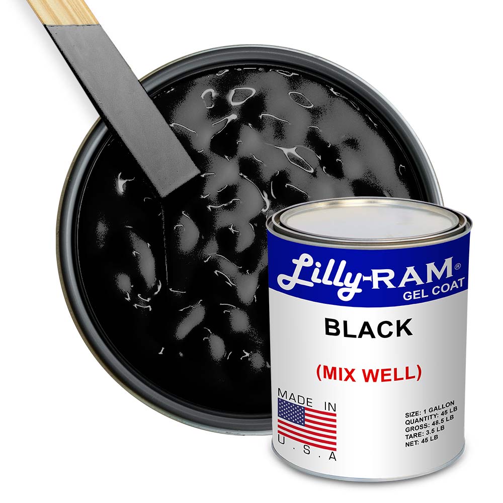 Black Gel Coat | 1 Gallon