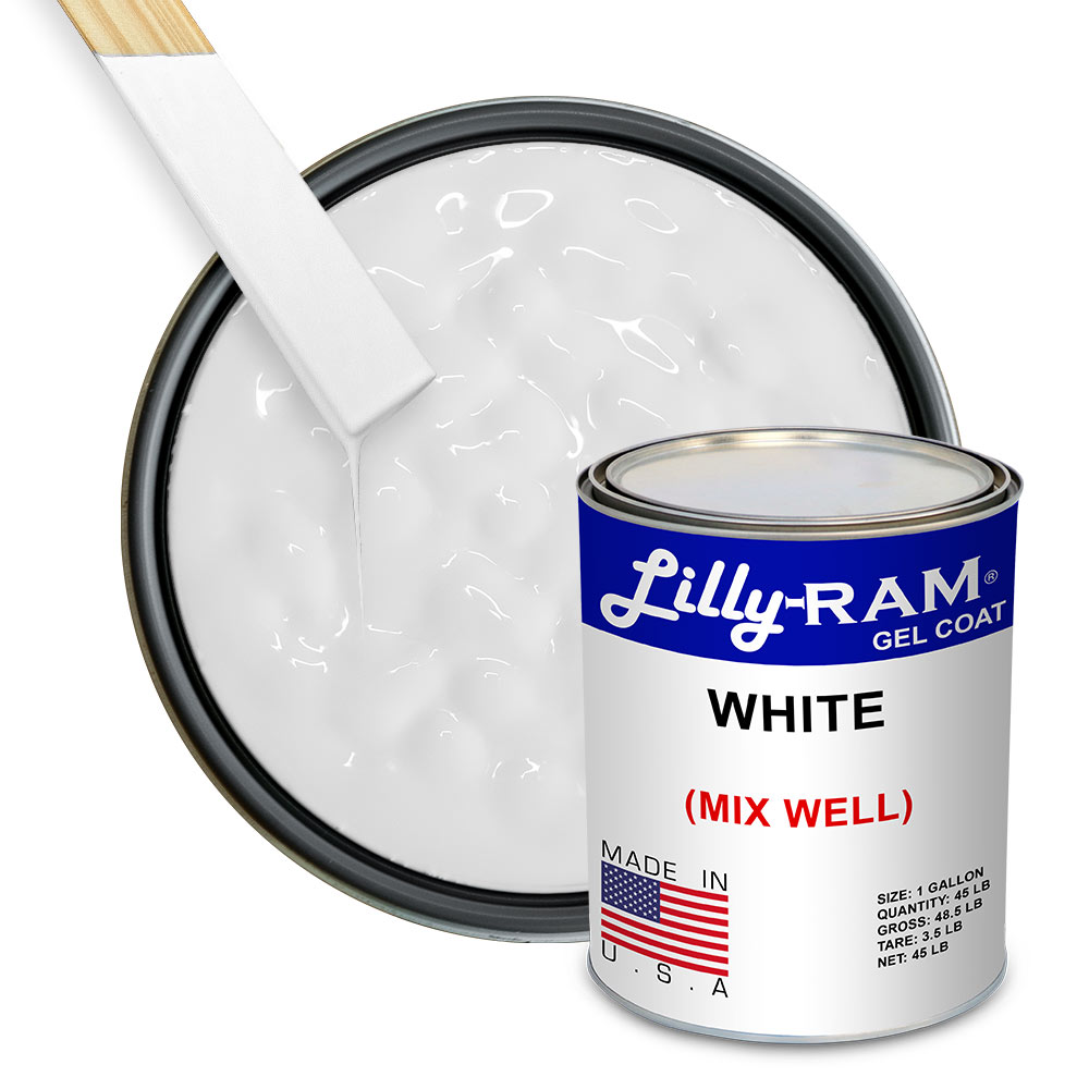 White Gel Coat | 1 Gallon