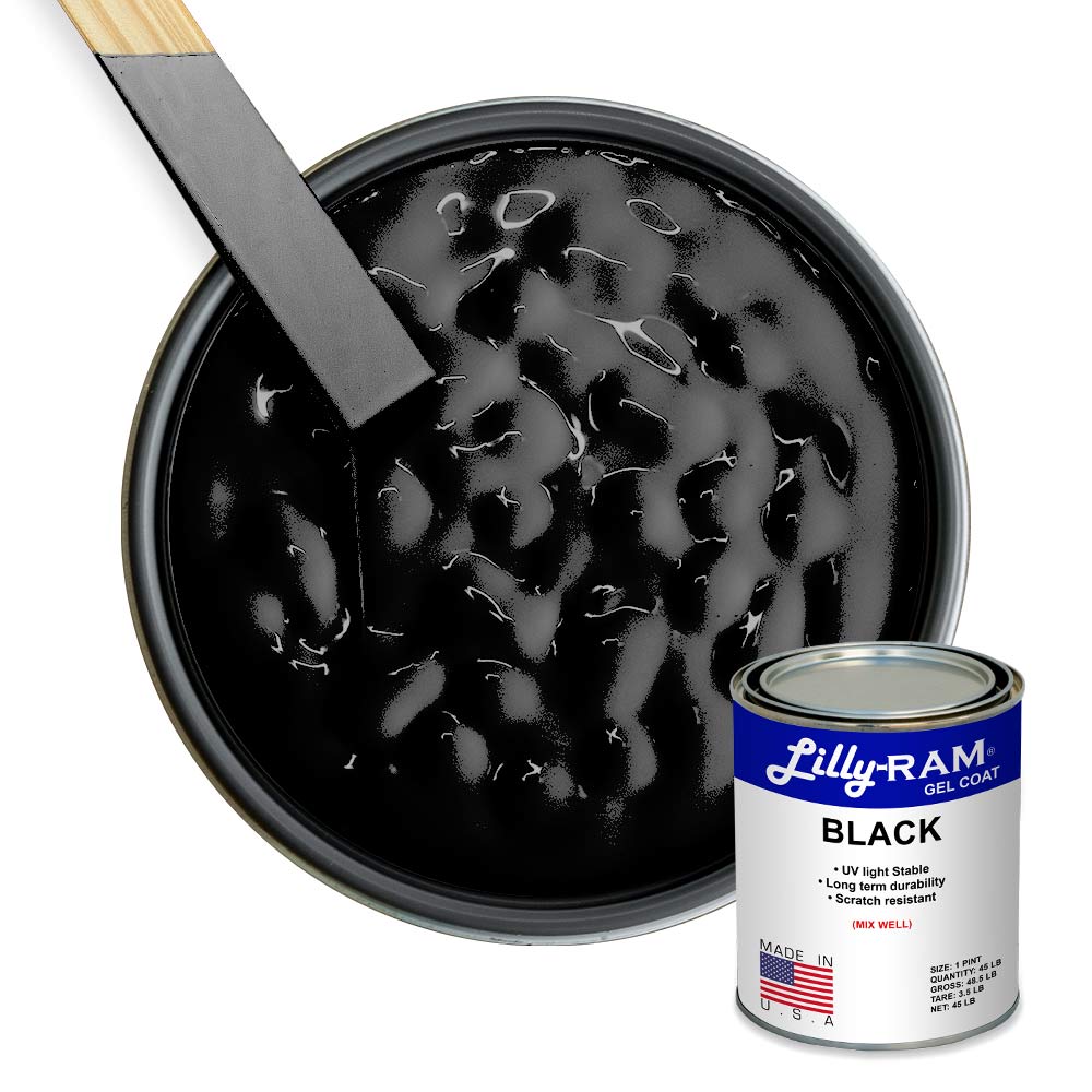 Black Gel Coat | 1 Pint