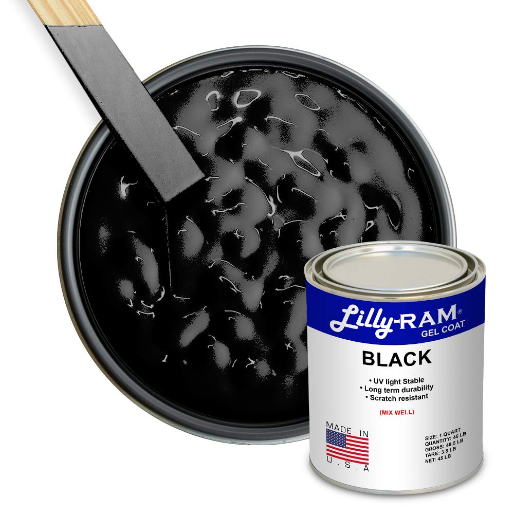 Black Gel Coat | 1 Quart
