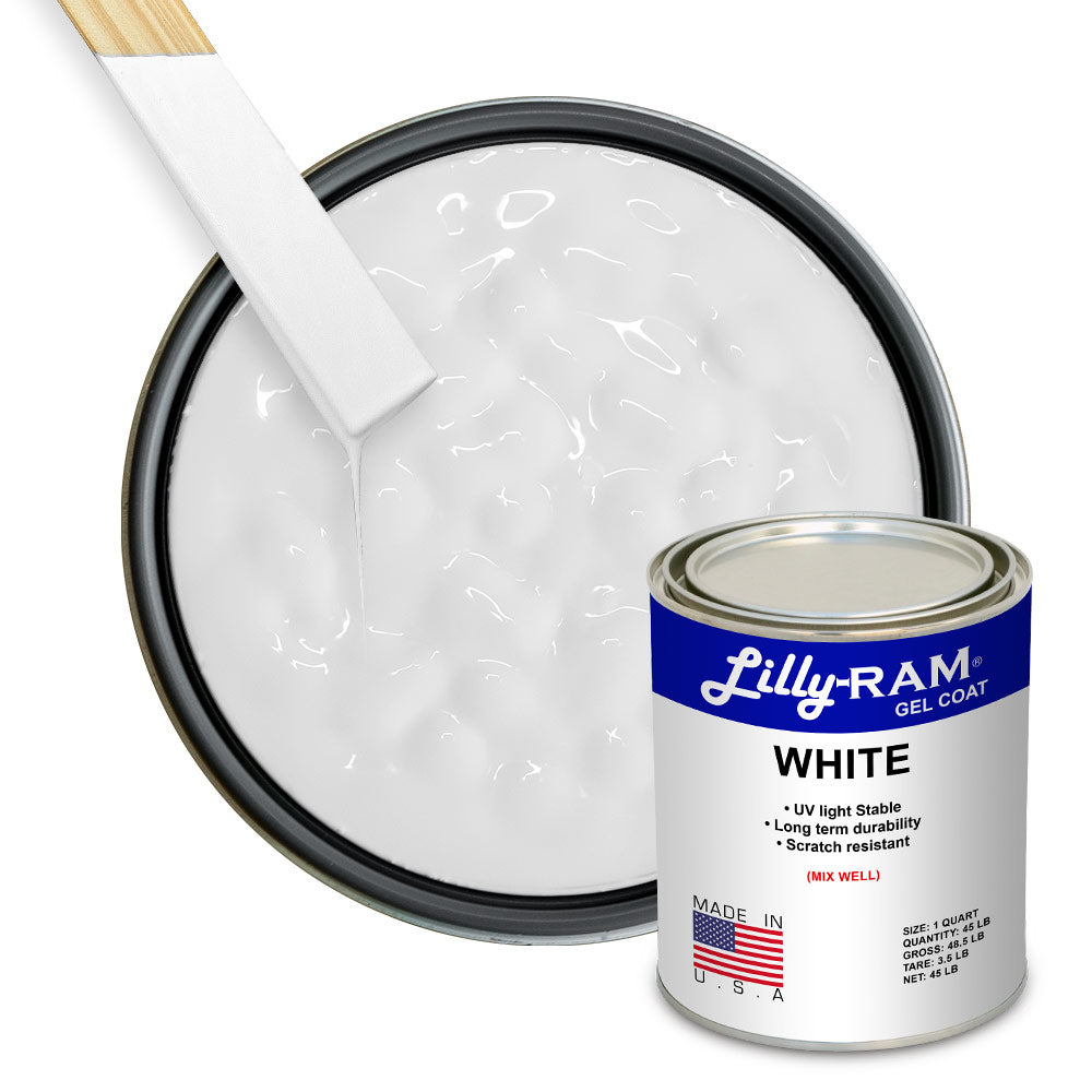 White Gel Coat | 1 Quart
