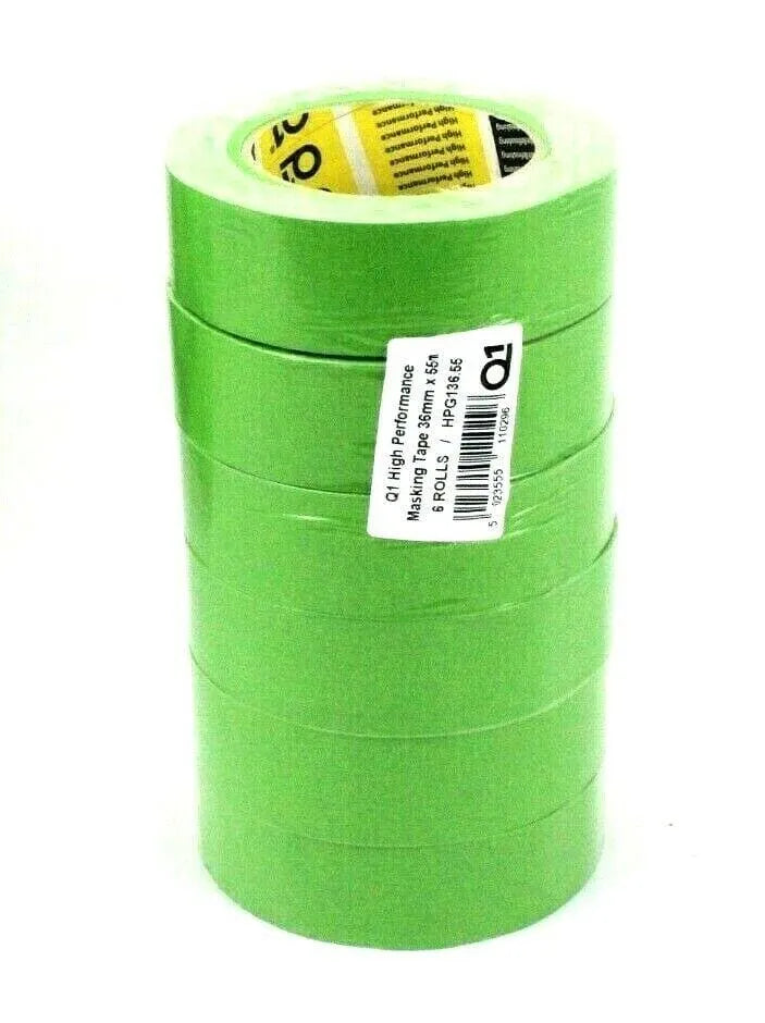Q1 Performance Green Masking Tape 1.5" | The Spray Source |Accessories